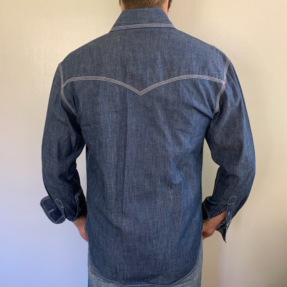 Angelino for Bermuda Button Down Men’s M - Picture 3 of 6